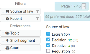 Ground-Breaking Features: Fully Customizable Result Preferences